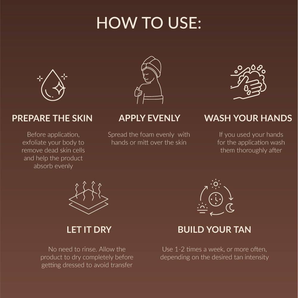 LIRENE PERFECT TAN SELF-TANNING FOAM 150ML
